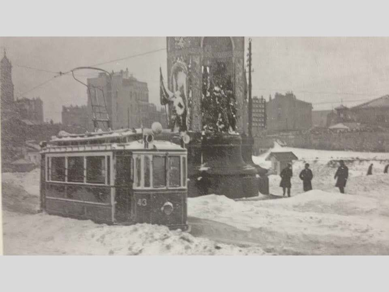 1954 - İstanbul'da yaşanan büyük kış mevsimi 26